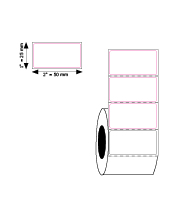 Product#6162 050025 Label Size: 50 mm x 25 mm