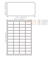 Product# 9213 Label Size: 0.89″ x 1.90″